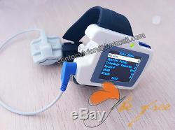 Sleep apnea screen meterSpO2, Pulse Rate, Nose Air flow monitor, Alarm, For The Old