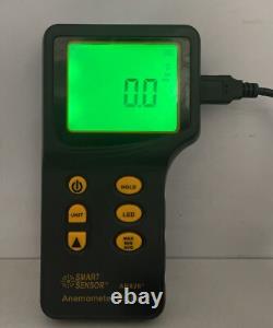 Smart Sensor Anemometer Air Flow Meter Intell Instruments Plus AR826+ Digital