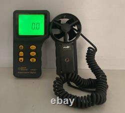 Smart Sensor Anemometer Air Flow Meter Intell Instruments Plus AR826+ Digital