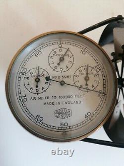 Superb Vintage Air Flow Meter Instrument Casella London