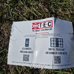 TEC The Engery Conservatory TrueFlow Grid Kit Air Handler Flow Meter NO GAUGE