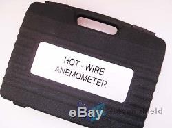 TES-1340 Digital Anemometer Air Wind Flow Meter Tester, Hot-Wire Anemometer