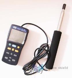 TES-1340 Digital Anemometer Air Wind Flow Meter Tester, Hot-Wire Anemometer? Kd