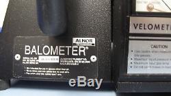 TSI ALNOR BALOMETER VELOMETER AIR FLOW CAPTURE HOOD With Accessories & case