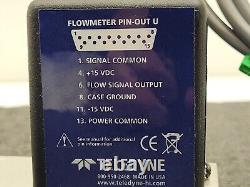 Teledyne HFM-300 Mass Flow Meter Controller 50 SCCM/AIR Working Pull