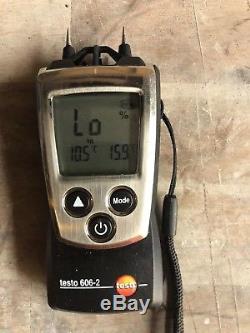 Testo 606-2 Wood&Material Moisture Meter Temp Humidity Test NTC air thermometer
