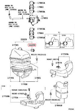 Toyota Genuine WISH ANE1# ZNE10 Meter Sub-Assy Intake Air Flow 22204-21010 OEM