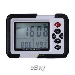 USB LCD CO2 Carbon Dioxide Data Logger Air Temperature Humidity Meter Monitor
