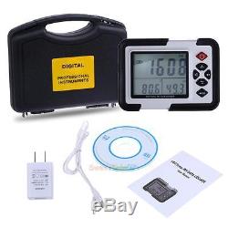 USB LCD CO2 Carbon Dioxide Data Logger Air Temperature Humidity Meter Monitor
