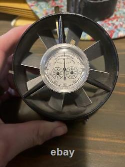 Vintage Davis Instruments Anemometer Coal Mining Air Flow Meter Mine Gauge USA