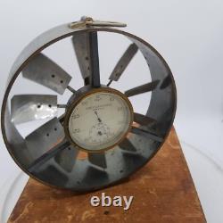 Vintage Keuffel & Esser Co Coal Mining Anemometer Air Flow Wind Mine Meter