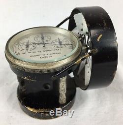 Vintage Negretti & Zambra London, Wind / Air Speed Flow Meter, Vane Anemometer