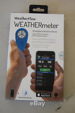 Weatherflow Weathermeter Smartphone Weather Meter Air Speed Flow Device